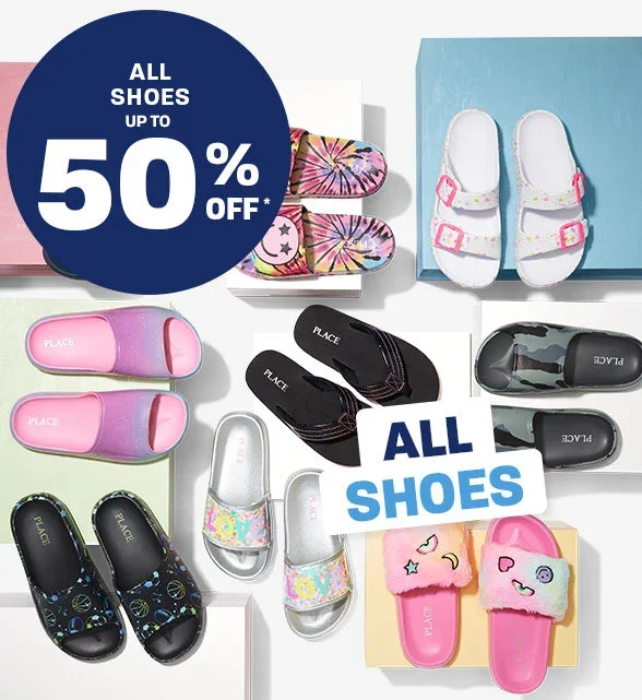 Up to 50% off All Shoes