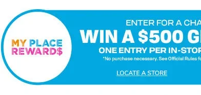 Win a \\$500 Gift Card