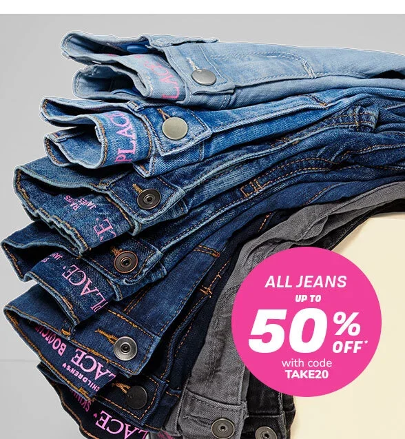 Up to 50% off All Jeans