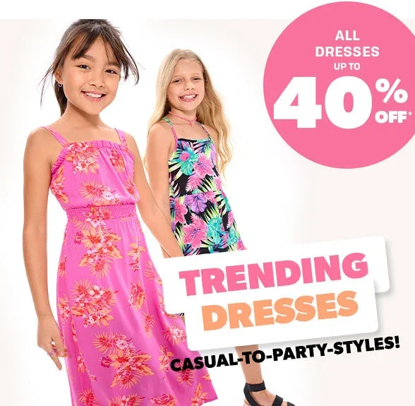 Up to 40% off All Dresses