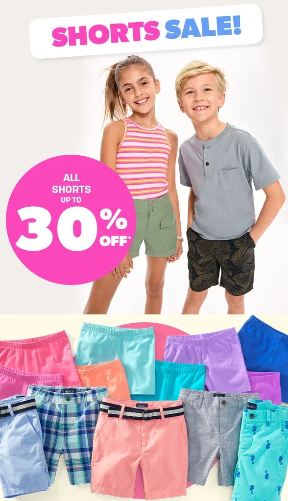 Up to 30% off All Shorts