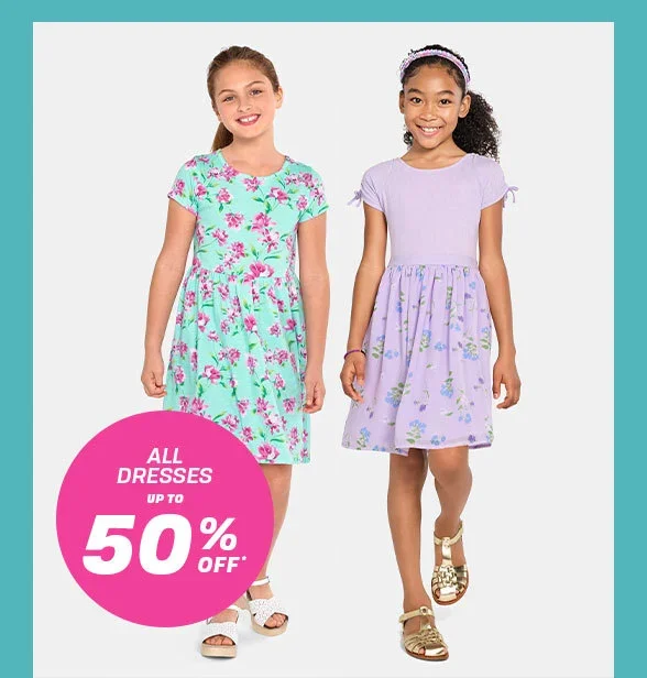 Up to 50% off All Dresses