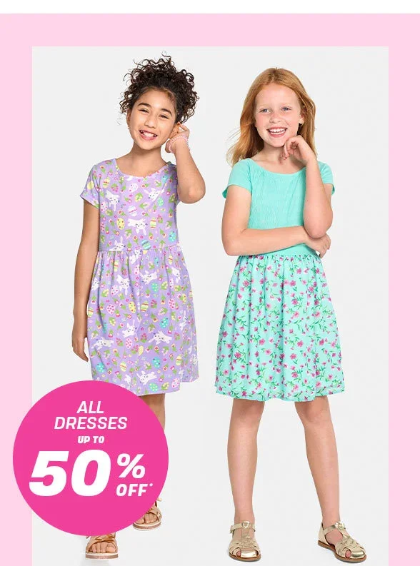 Up to 50% off All Dresses