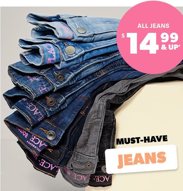 \\$14.99 & Up All Jeans