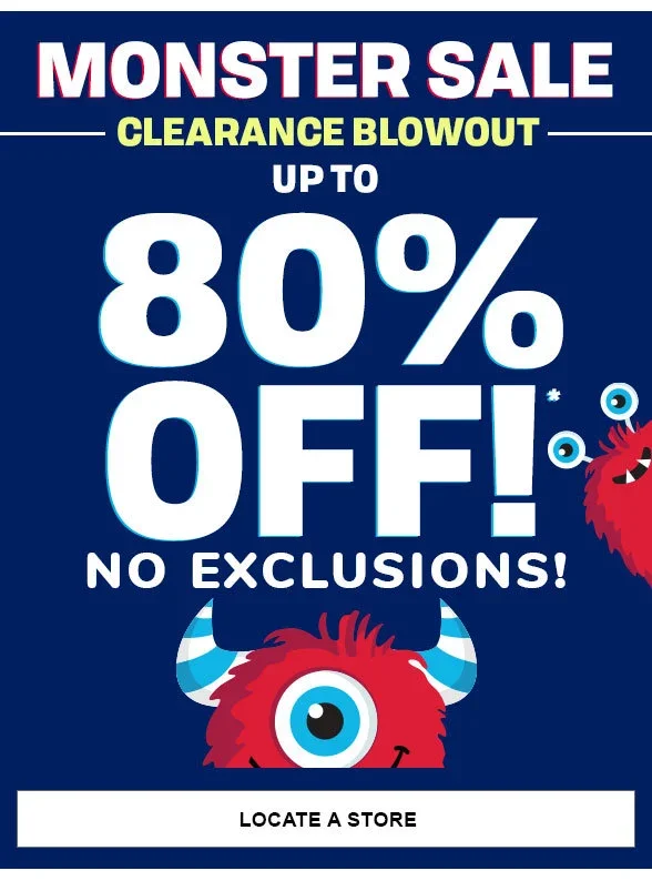 All Clearance Up to 80% off