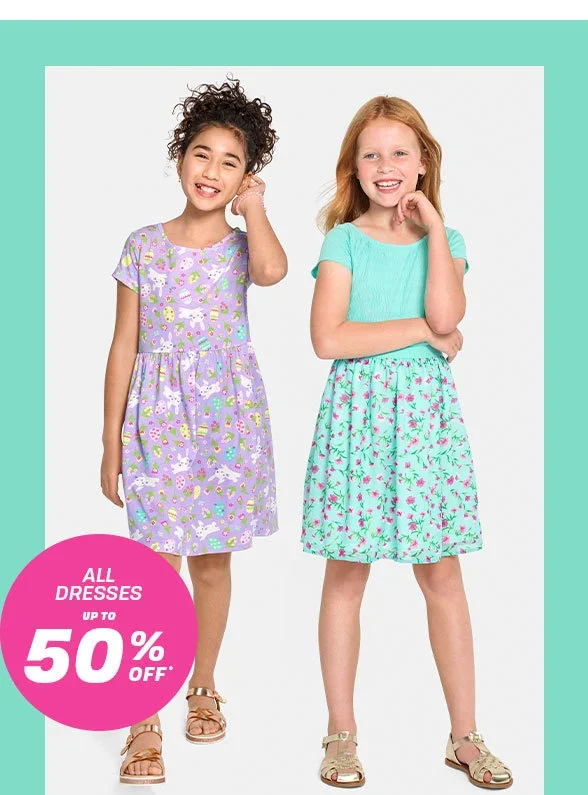 Up to 50% off All Dresses