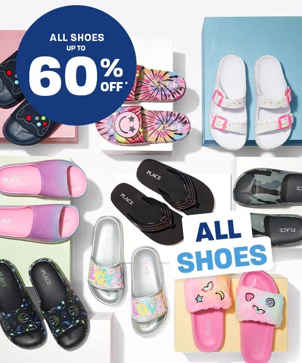 Up to 60% off All Shoes