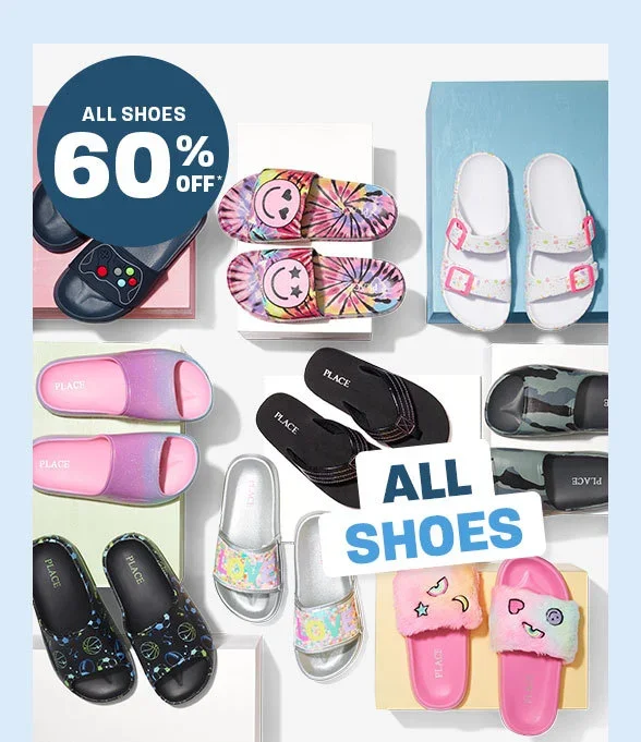 60% off All Shoes