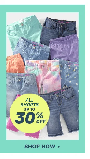 Up to 30% off All Shorts