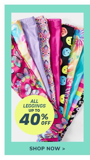 Up to 40% Off All Leggings