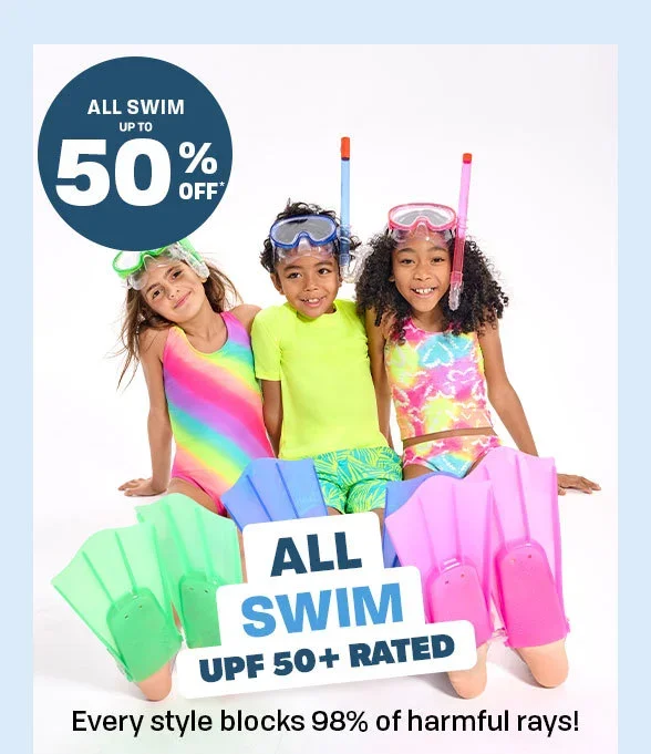 Up to 50% off All Swim