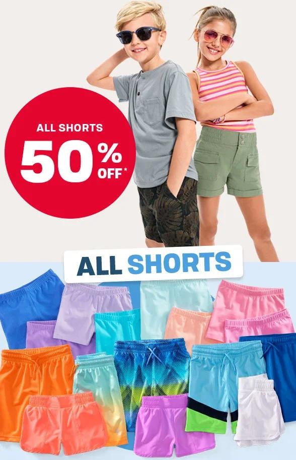 50% off All Shorts