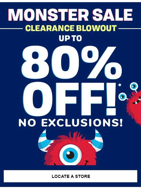 All Clearance Up to 80% off