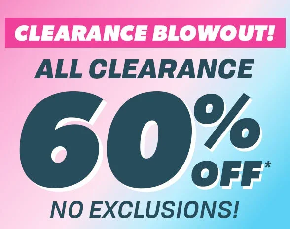 All Clearance 60% off