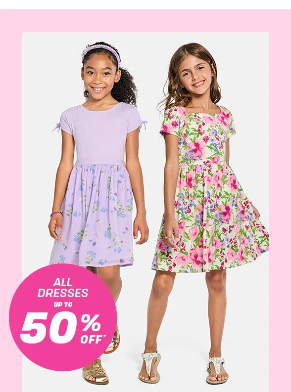 Up to 50% off All Dresses