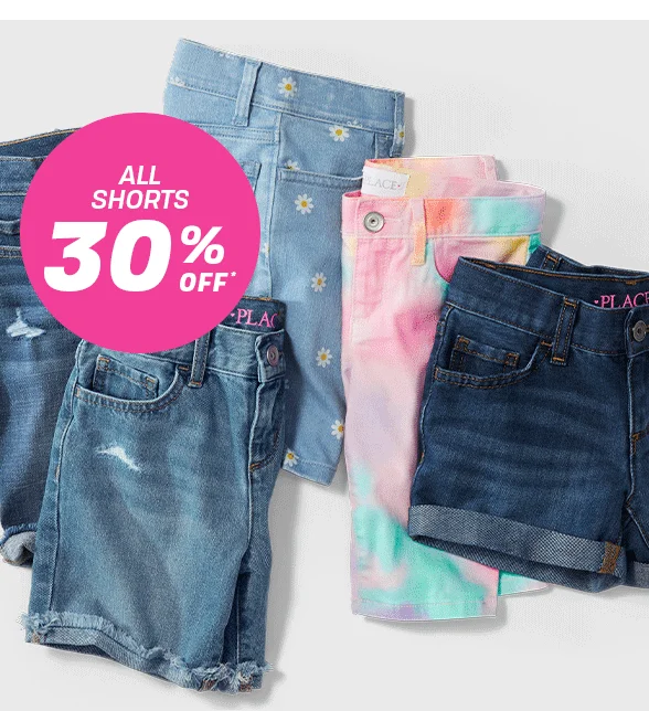 30% off All Shorts