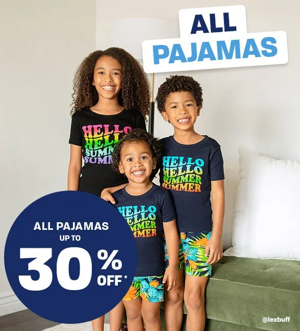 Up to 30% off All Pajamas