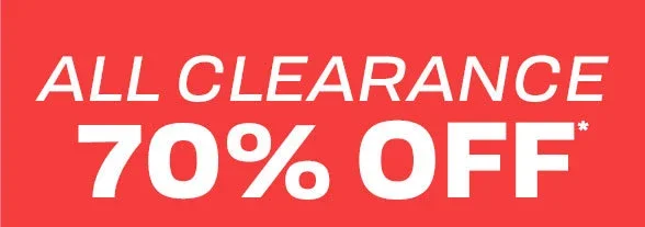 70% off All Clearance