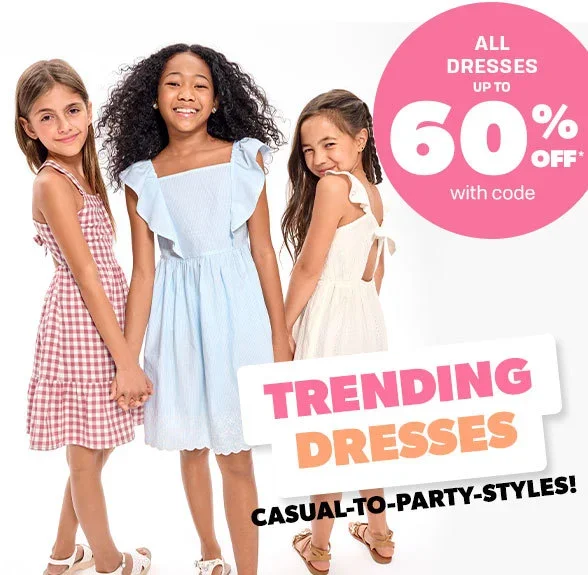 Up to 60% off All Dresses