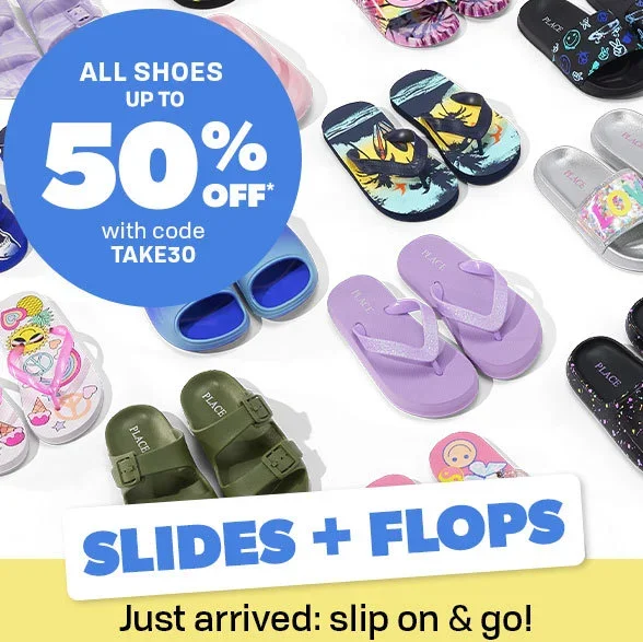 Up to 50% off All Shoes