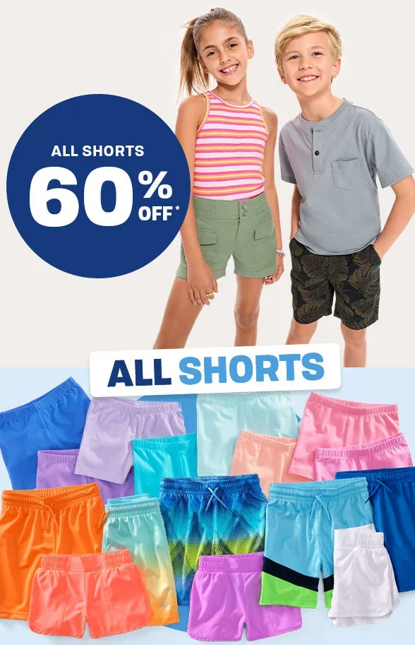 60% off All Shorts