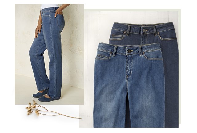 The Creek (Mid Rise) Straight Leg Jeans