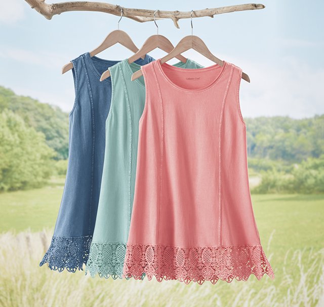 Washed Hues Swing Tunic