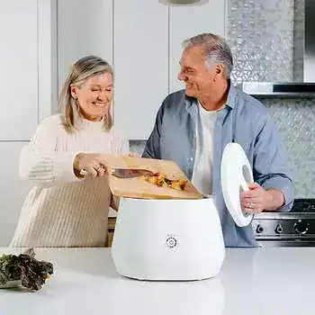 Lomi Classic Smart Waste Kitchen Composter Bundle