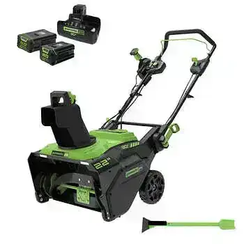 Greenworks 80V 22-inch Gen 2 Snow Blower with Variable Auger Speed