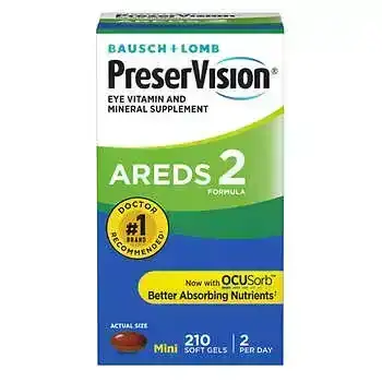 PreserVision AREDS 2 Formula, 210 Soft Gels