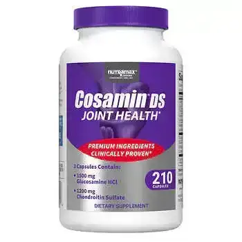 Cosamin DS Joint with Glucosamine & Chondroitin for Joint Health, 210 Capsules