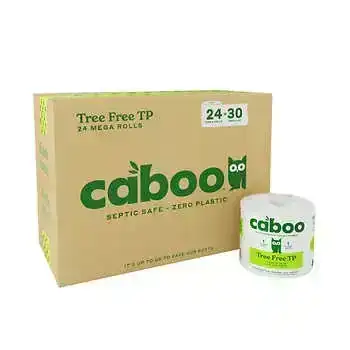 Caboo Bamboo Bath Tissue or Paper Towels