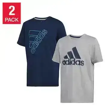 adidas Youth 2-Pack Tee