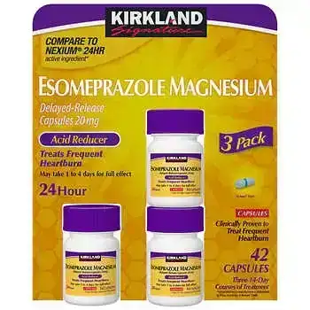 Kirkland Signature Esomeprazole 20 mg, 42 Capsules