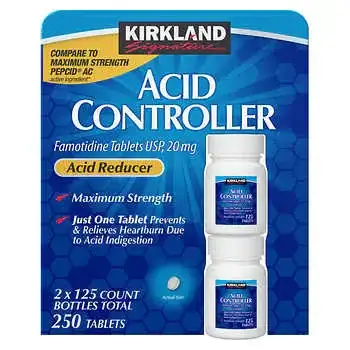 Kirkland Signature Acid Controller 20 mg, 250 Tablets
