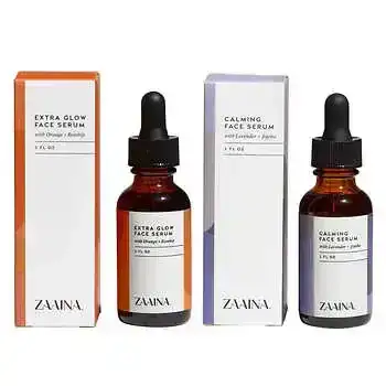 ZAAINA Glow Face Serum Duo, 1 fl oz