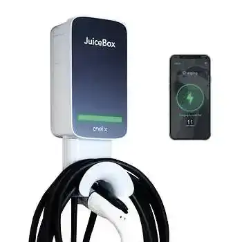 JuiceBox 40 Amp Electric Vehicle Charging Station with NEMA, 20 ft Cable