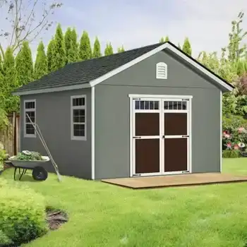 Yardline Piermont 12' x 16' Wood Storage Shed, Do-It-Yourself