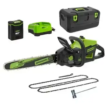 Greenworks 80V 18-inch Gen 2.5 2.5KW Chainsaw