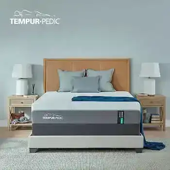 Tempur-Pedic Supreme 11.5-inch Medium or Firm Mattress and Foundation