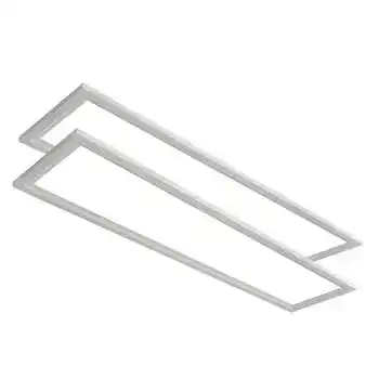 Artika Sunray 1' x 4' Flat Panel LED Light, 2-Pack