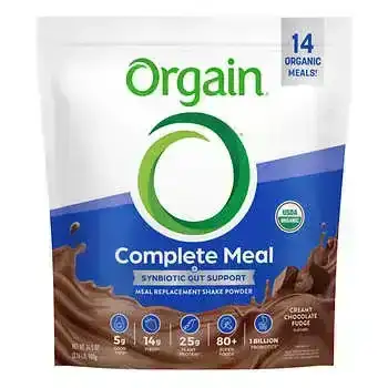 Orgain Complete Meal, Chocolate or Vanilla