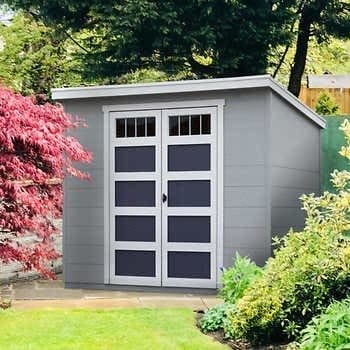 Melbourne 8' x 6' Wood Storage Shed - Do-it-Yourself Assembly