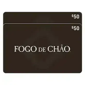 Fogo de Chao Two Restaurant \\$50 eGift Cards