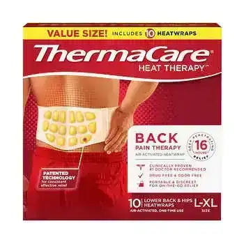 ThermaCare Lower Back and Hip, L/XL