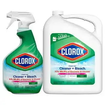 Clorox Clean-Up All Purpose Cleaner with Bleach, Original, 32 oz with 180 oz Refill