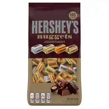 Hershey's Nuggets Assortment, Variety Pack, 145-Count