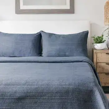 Jennifer Adams 3-Piece Stonewashed Quilt Set