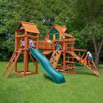 Professionally Installed Playsets and Accessories