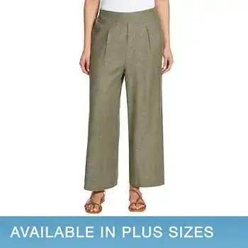 Ella Moss Ladies' Linen Blend Pant